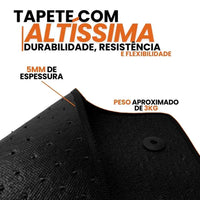 TAPETES BORRACHA PREMIUM POLO TRACK 2018 A 2024 5 PEÇAS
