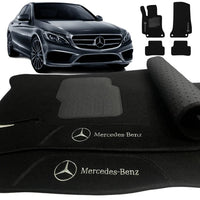 TAPETE CARPETE MERCEDES C180, C200 E C250 2014 A 2019 4 PEÇAS