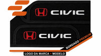 TAPETES CARPETE PRETO CIVIC 2017 A 2021 4 PEÇAS