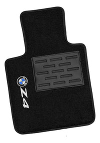 TAPETES CARPETE PRETO Z4 2009 A 2018 4 PECAS