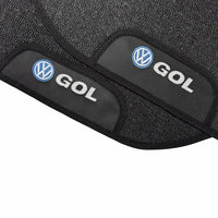 TAPETES BORRACHA PREMIUM VOLSKWAGEN GOL G6 2012 A 2016 3 PEÇAS