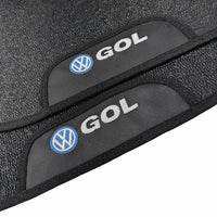 TAPETES BORRACHA PREMIUM VOLSKWAGEN GOL G6 2012 A 2016 3 PEÇAS