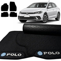 TAPETES BORRACHA PREMIUM POLO 2018 A 2024 4 PEÇAS