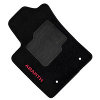 TAPETE CARPETE PULSE ABARTH 2021 A 2023 PRETO 4 PEÇAS